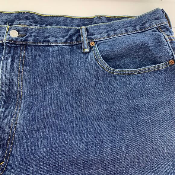 Levi’s 550 Relaxed Fit Big & Tall Men's Jeans Tag Size 52 x 30 - Picture 9 of 12